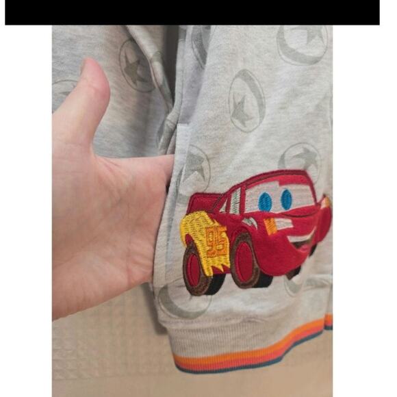 Disney sweater PIXAR Monsters Inc Boo lightning McQueen Dory Hoodie Sz 7 6803 - Picture 2 of 6